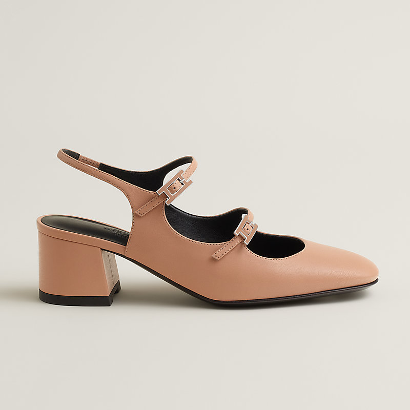 新作!*HERMES*Pumps Jackie 50 サテンクレープ パンプス ピンク Jackie 50 pump | Hermès USA
